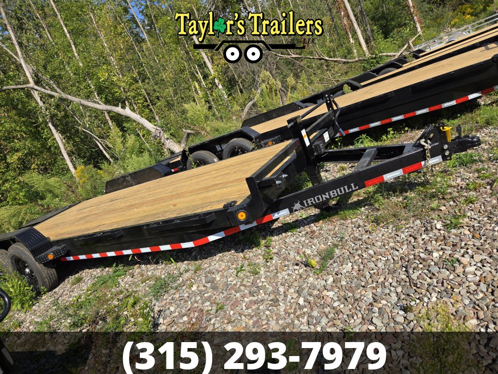 2026 Iron Bull 83X22TA 14K GVW Equipment Trailer w/Mega Ramps