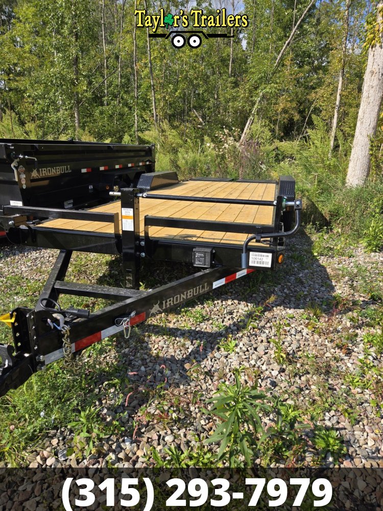 2026 Iron Bull 83X22TA 14K GVW Equipment Trailer w/Mega Ramps
