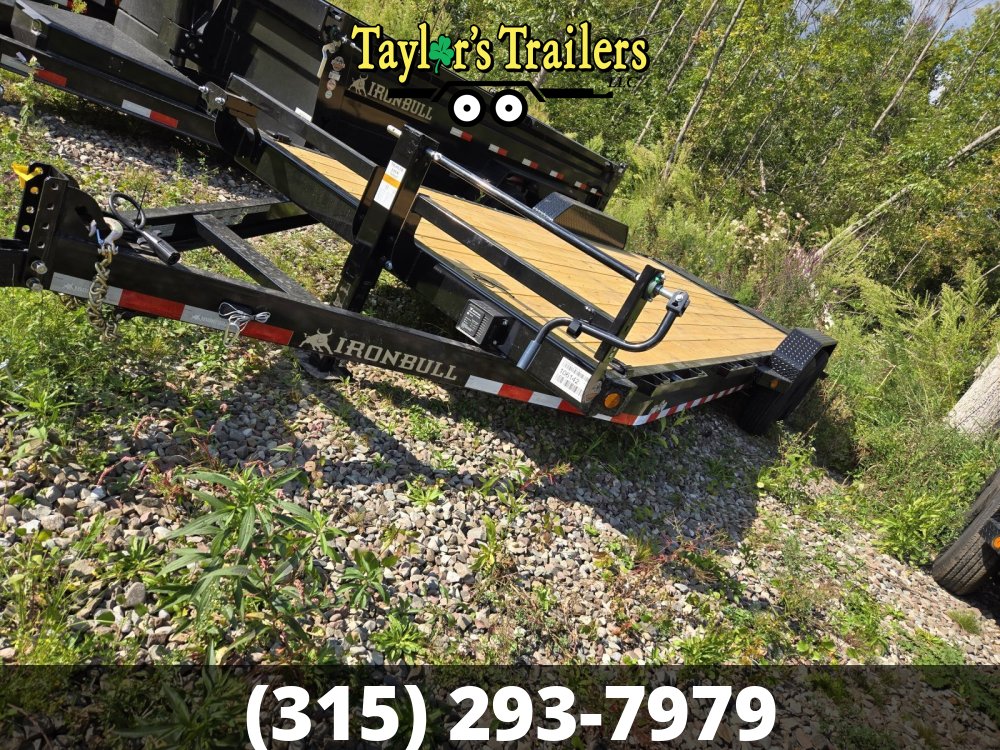 2026 Iron Bull 83X22TA 14K GVW Equipment Trailer w/Mega Ramps