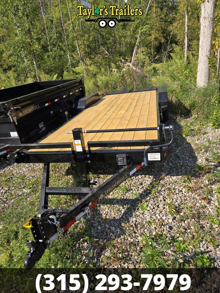 2026 Iron Bull 83X22TA 14K GVW Equipment Trailer w/Mega Ramps