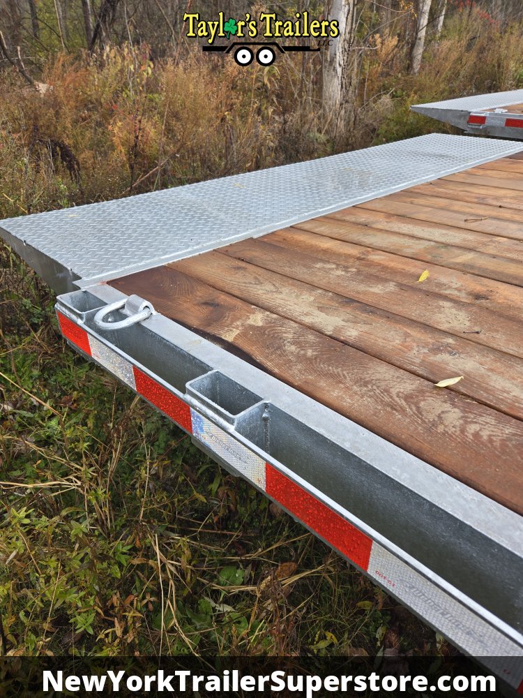 2026 Weberlane 8.5'x24' Tilt and Load Galvanized Trailer 17k GVW