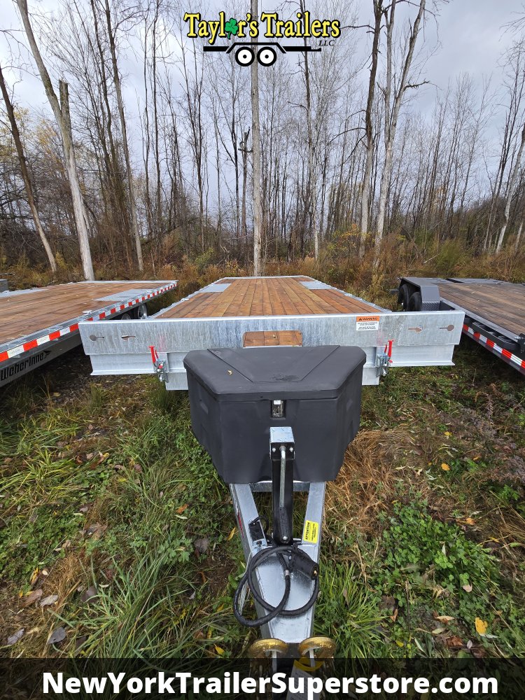 2026 Weberlane 8.5'x24' Tilt and Load Galvanized Trailer 17k GVW