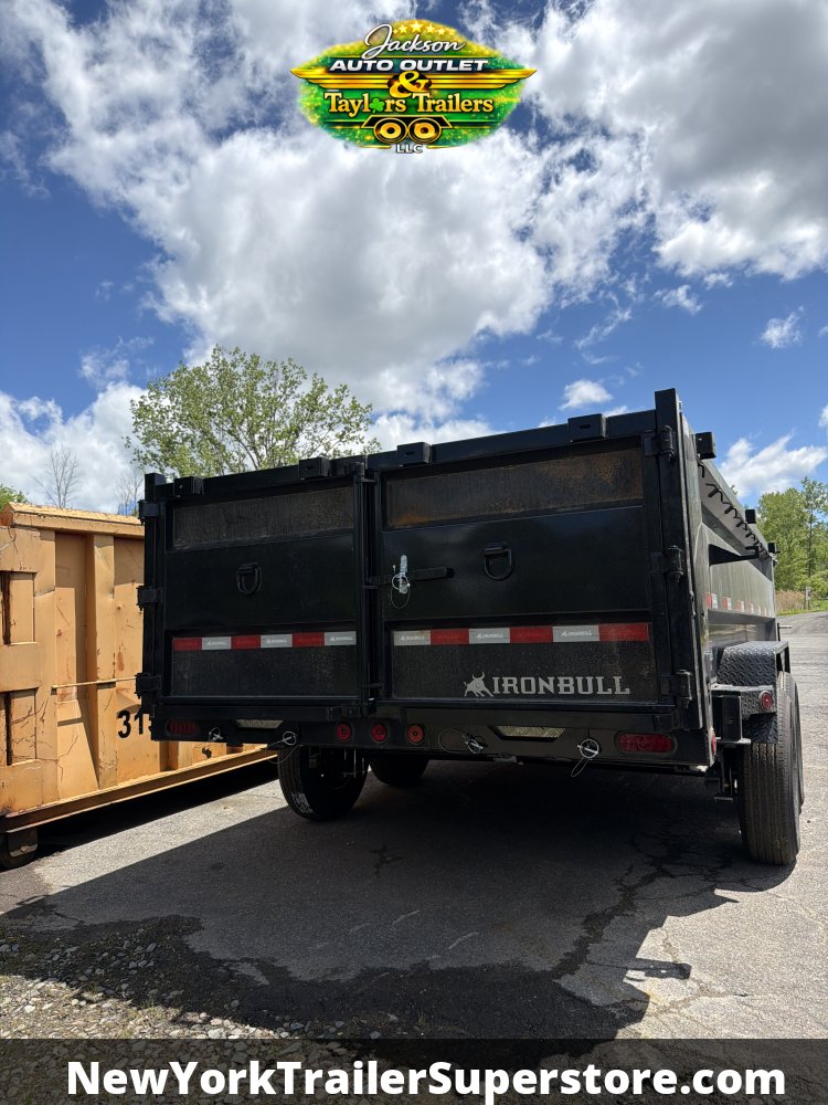 2027 Iron Bull 83x16 DTG Gooseneck Dump 15k GVW w/ 36" Sides & Tarp Kit