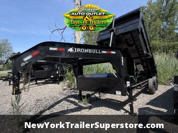 2026 Iron Bull 83x14 "I-Beam" Dump 14k GVW w/ 48" High Sides