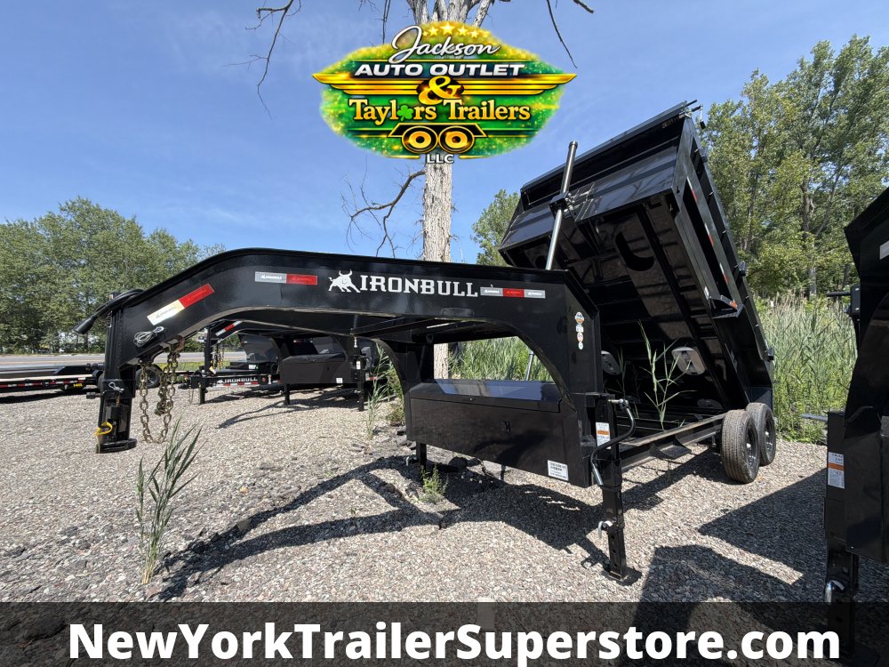 2026 Iron Bull 83x14 "I-Beam" Dump 14k GVW w/ 48" High Sides