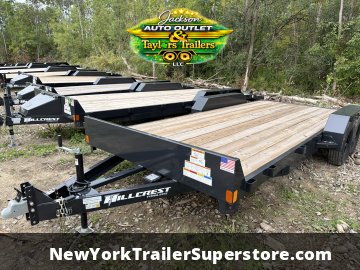 2026 Hillcrest 82x16' Flatbed Car Hauler 7,000 GVWR