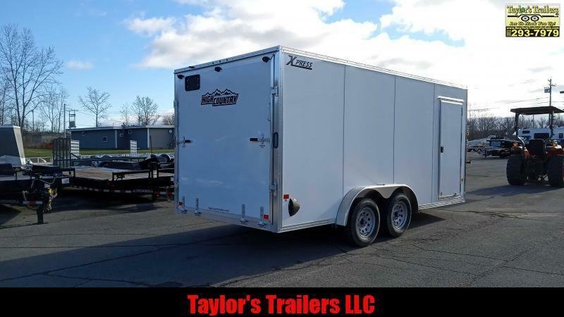 2024 Alcom 83x16 Enclosed Cargo 7,000 GVWR