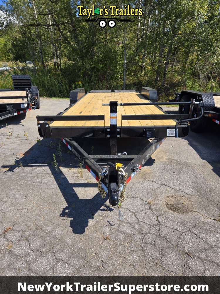 2026 Iron Bull 83X22TA 14K GVW Equipment Trailer w/Mega Ramps