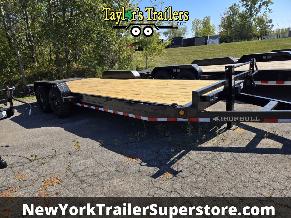 2026 Iron Bull 83X22TA 14K GVW Equipment Trailer w/Mega Ramps
