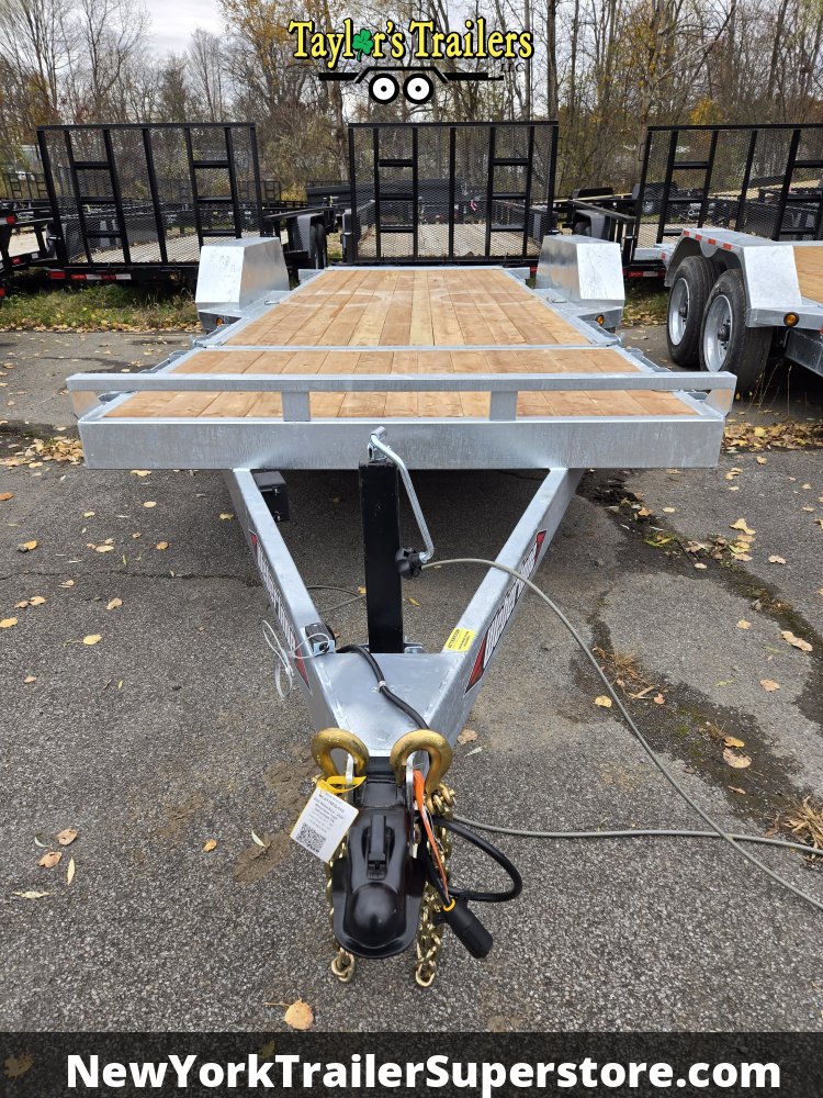 2026 Weberlane 7'x20' Galvanized Tilt Trailer 15.6k GVW