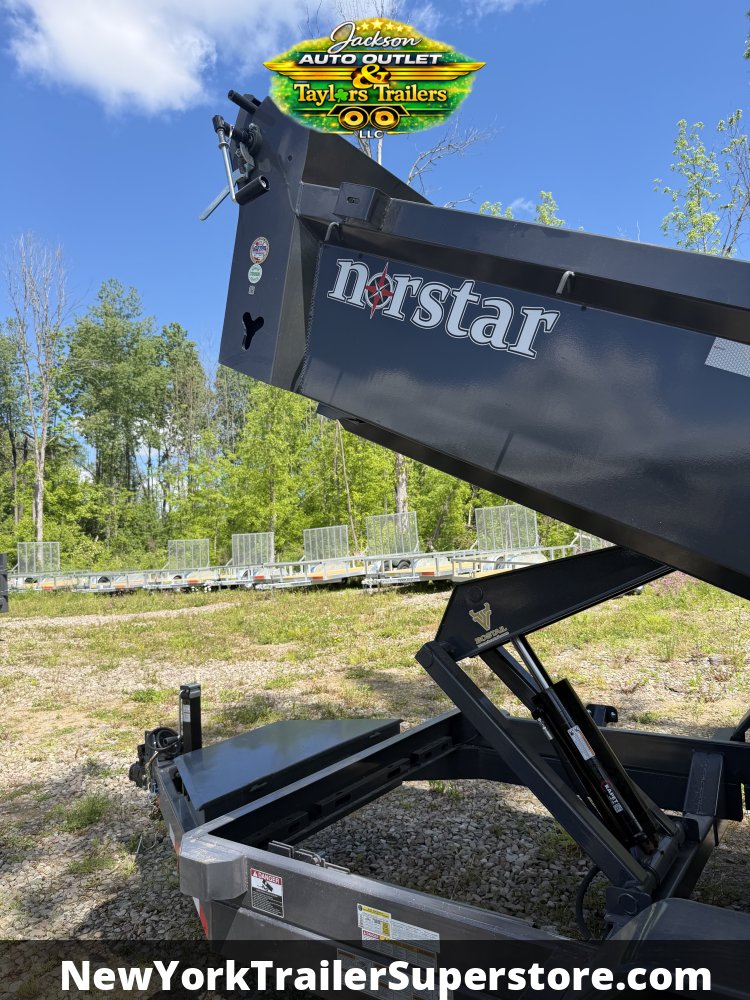 2027 Norstar 6x12 DCB Dump Trailer 10K GVW w/Tarp Kit