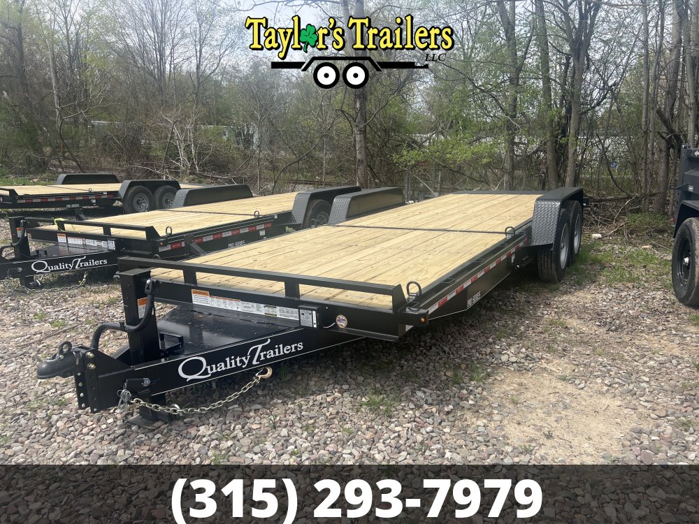 2025 Quality Trailers 84x22 Equipment 17,000 GVWR
