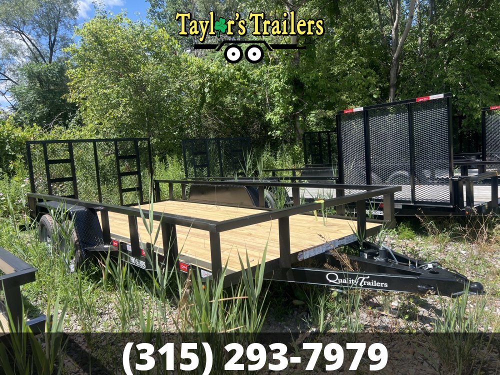 2026 Quality Trailers 82x16TA 7k GVW Pro Grade Utility