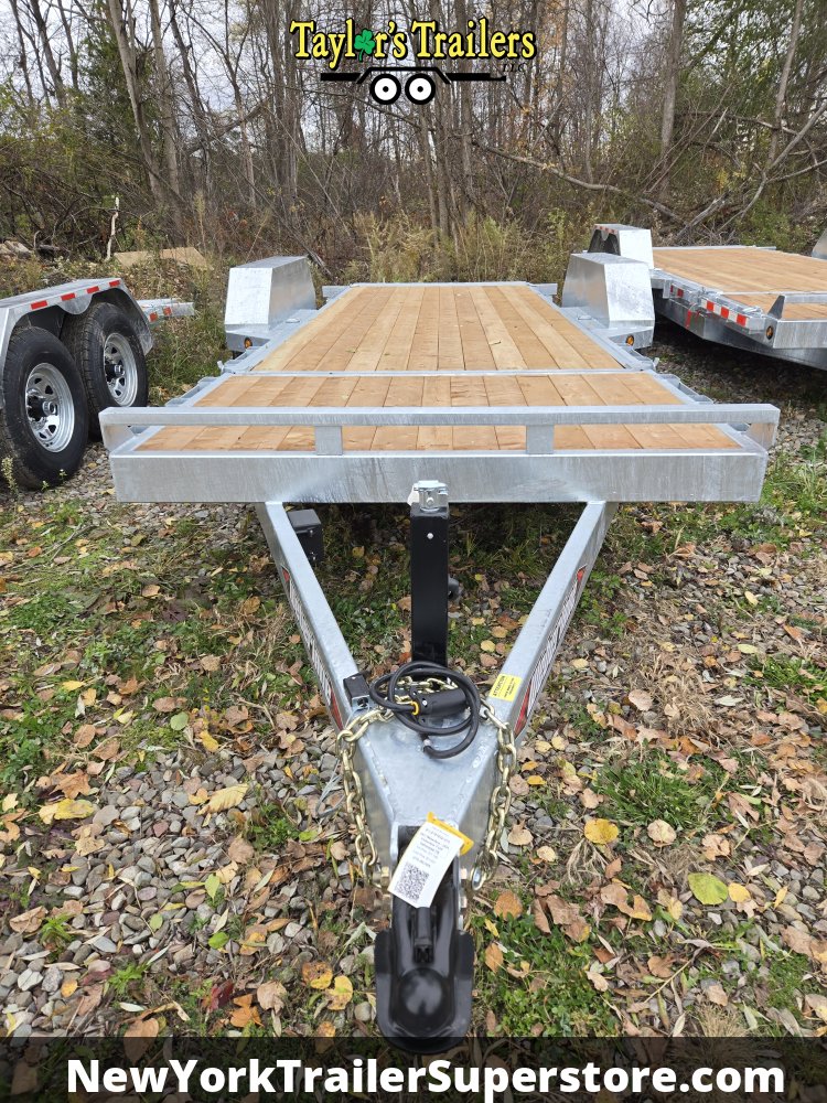 2026 Weberlane 7'x20' Galvanized Tilt Trailer 15.6k GVW