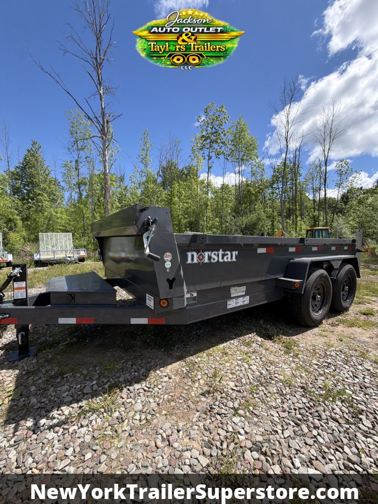 2027 Norstar 83 x 14 DCB Dump Trailer 14K GVW w/Tarp Kit