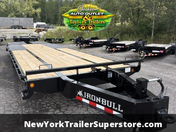 2027 Iron Bull 102 X 30 FLP Equipment Trailer w/ Pintle Eye Coupler