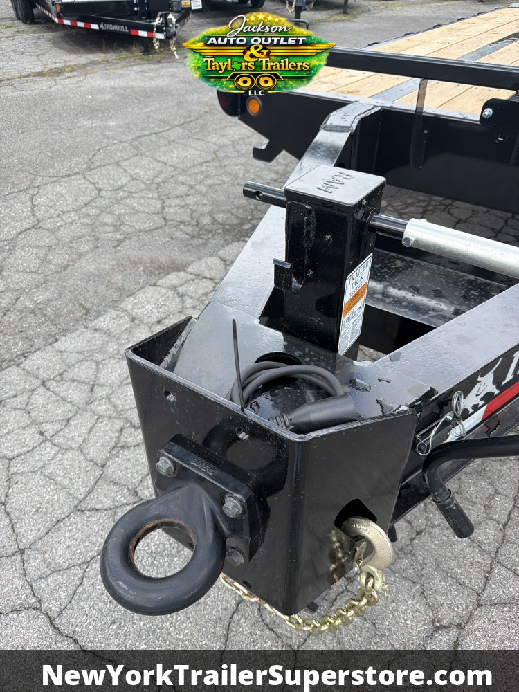 2027 Iron Bull 102 X 30 FLP Equipment Trailer w/ Pintle Eye Coupler