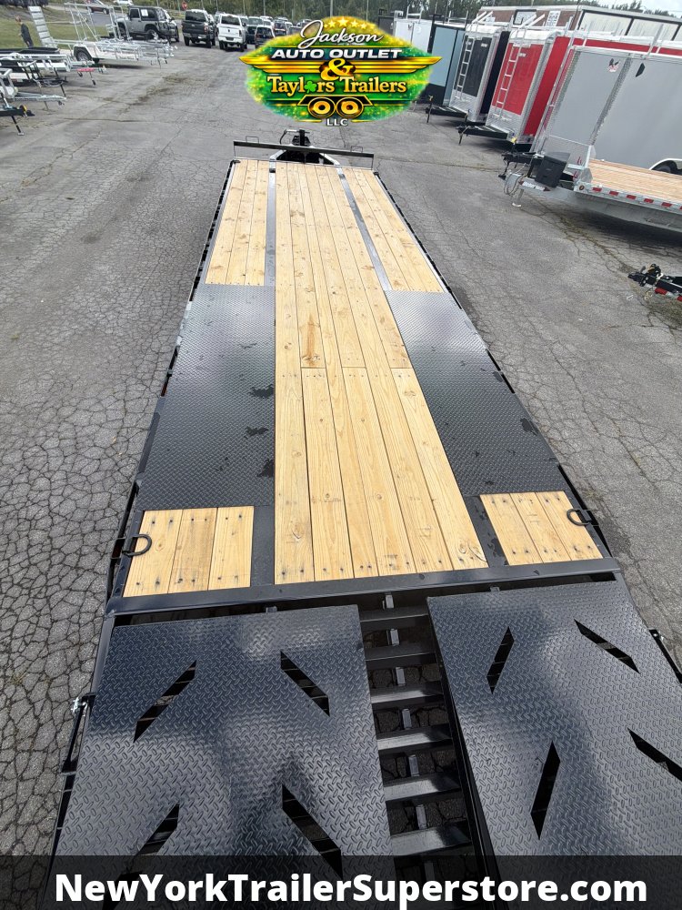 2027 Iron Bull 102 X 30 FLP Equipment Trailer w/ Pintle Eye Coupler