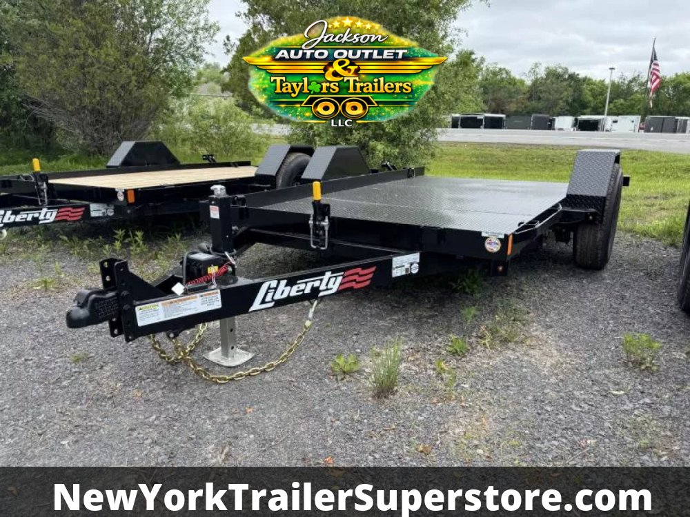 2025 Liberty 79x12' Flatbed Car Hauler 7,000 GVWR