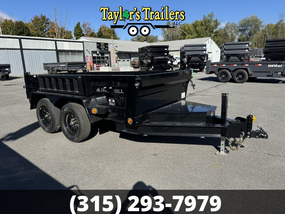 2024 Iron Bull 5x10 7K GVW I-Beam Dump Trailer