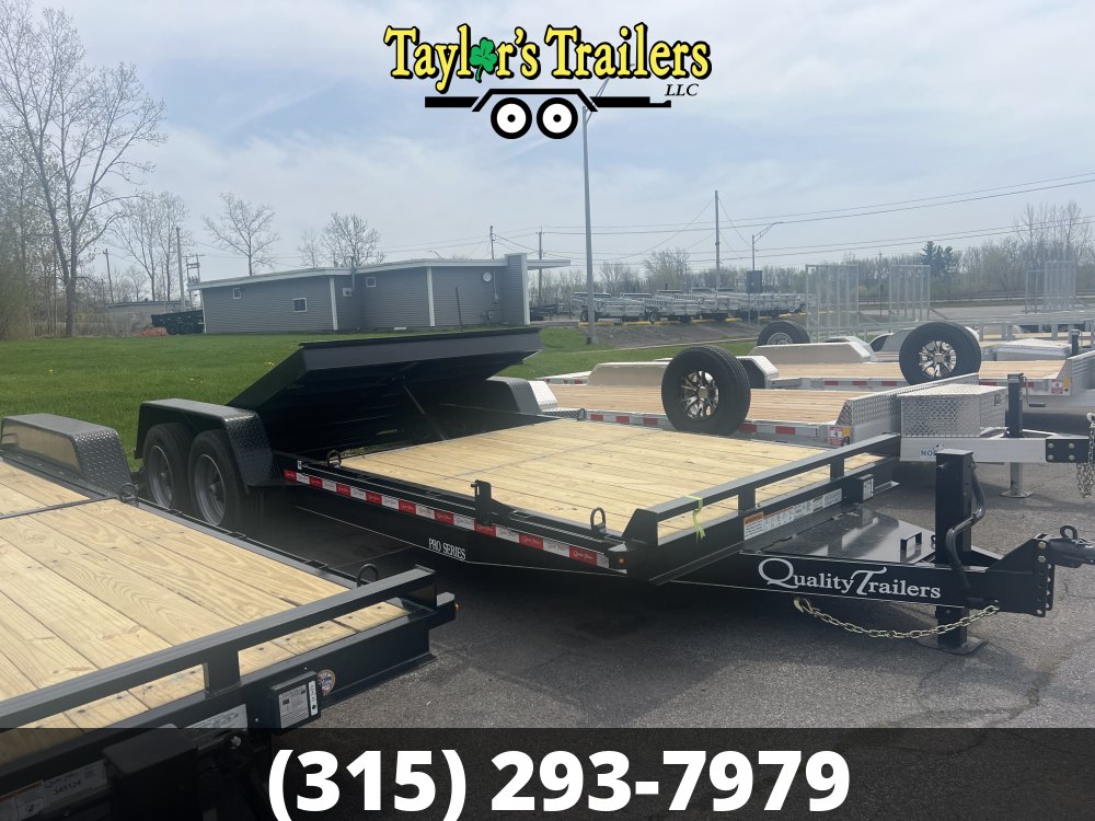 2025 Quality Trailers 84x22 Equipment 17,000 GVWR