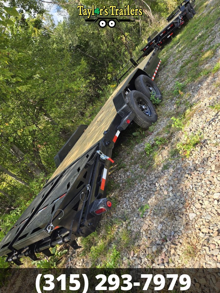 83X24TA 14k GVW Equipment Trailer w/ Mega Ramps