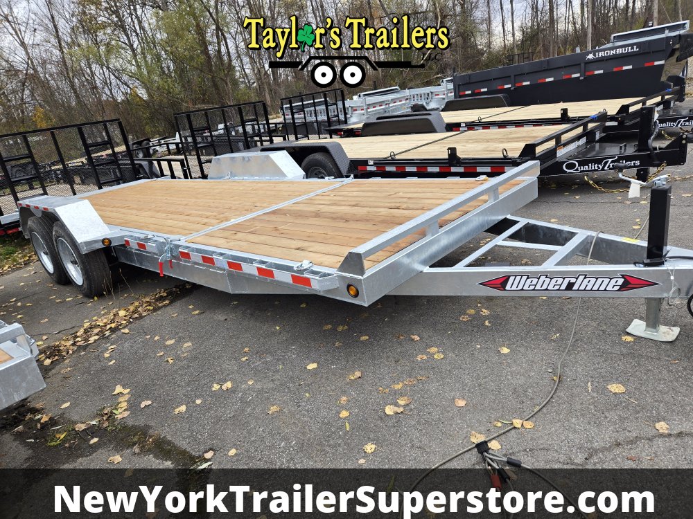 2026 Weberlane 7'x22' Gravity Tilt Trailer 17,9k GVW