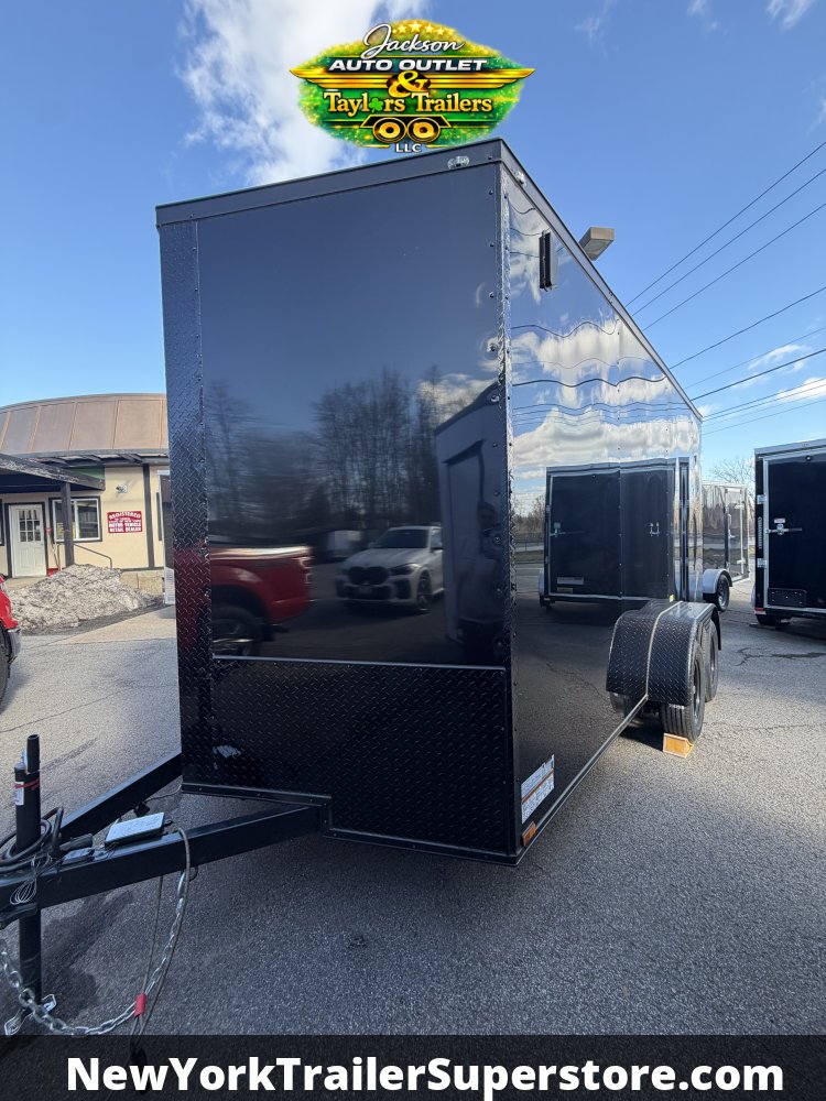 2026 Quality Cargo 7x14TA 7k GVW w/ 7' Ceiling, PolyCore Sides, Blackout Package