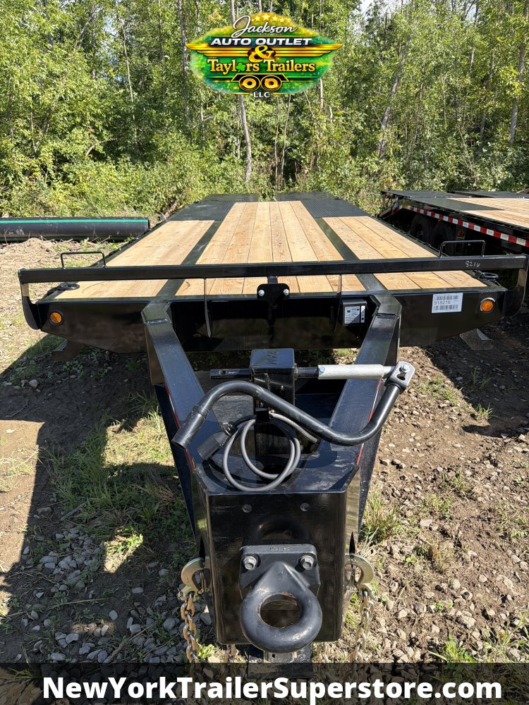 2027 Iron Bull 102 X 25 FLP Equipment Trailer w/ Pintle Eye Coupler 23900 GVWR