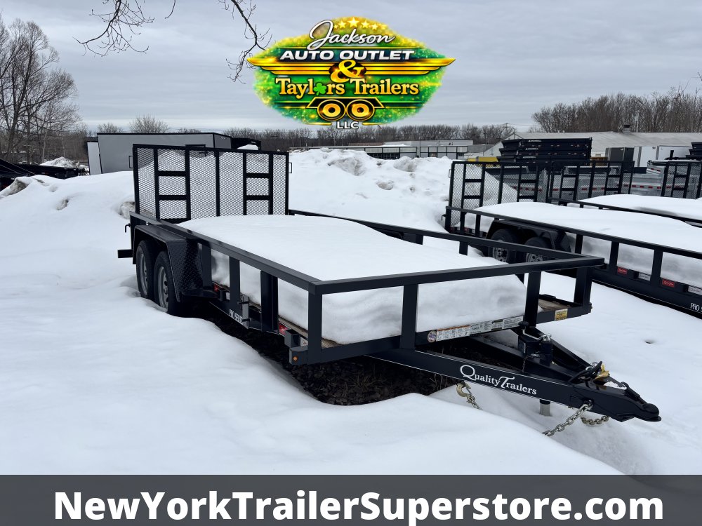 2026 Quality Trailers 82x16TA 7k GVW Pro Grade Utility