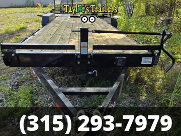 83X24TA 14k GVW Equipment Trailer w/ Mega Ramps