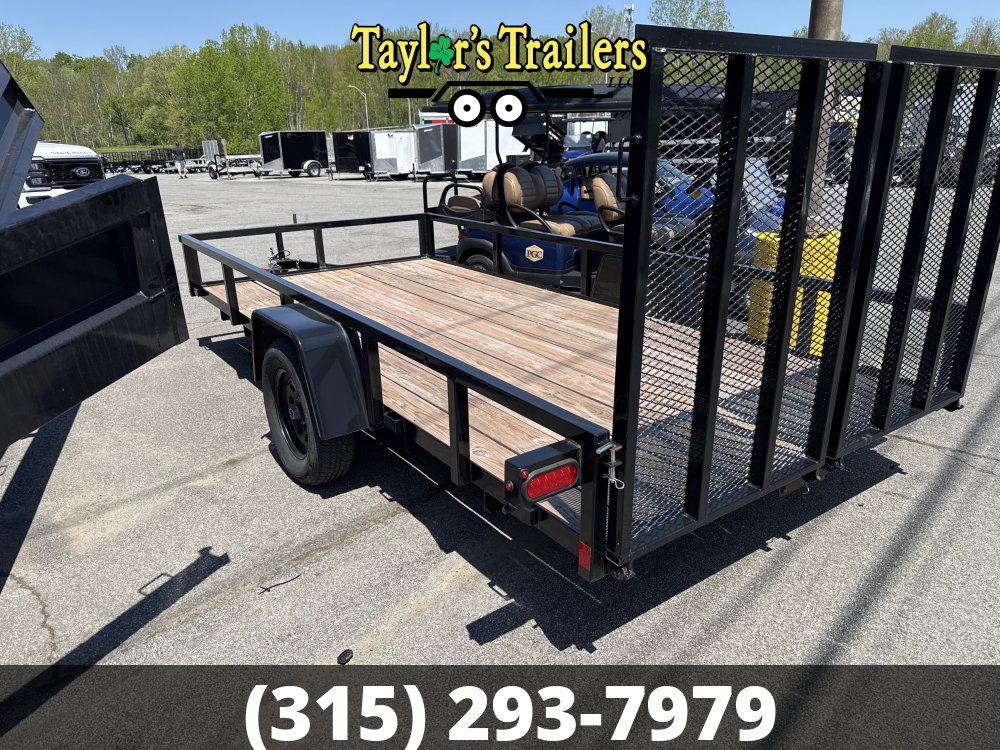 USED 2023 BWISE 6X14 Single Axle 2990 GVW Utility Trailer