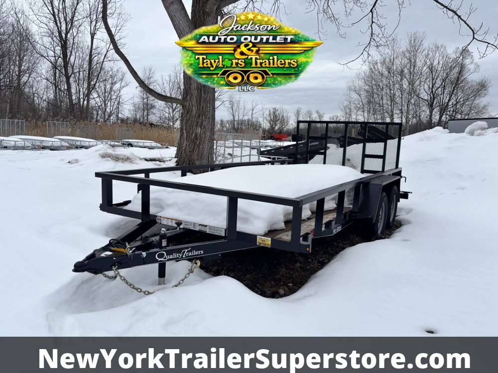 2026 Quality Trailers 82x16TA 7k GVW Pro Grade Utility