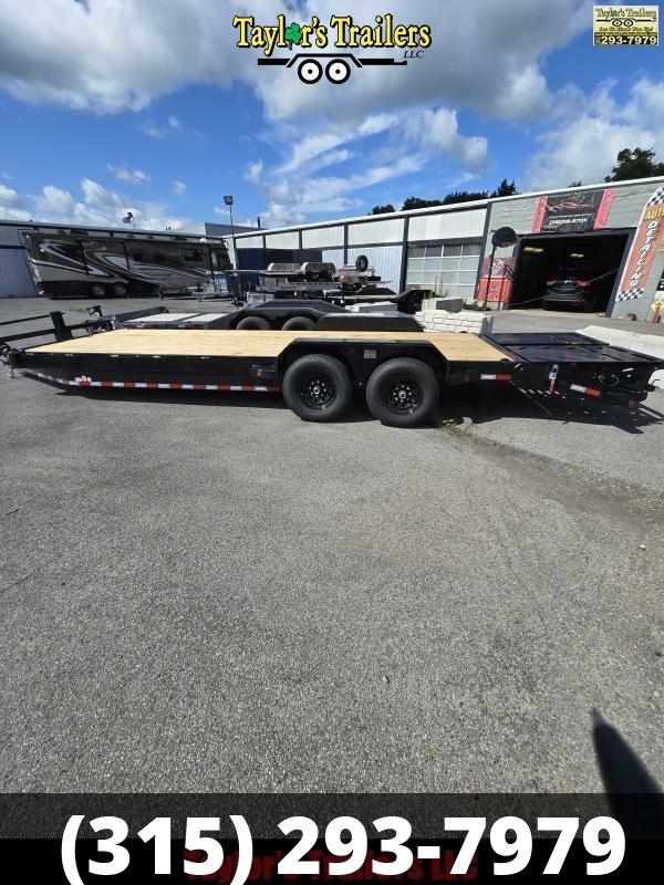 83X24TA 14k GVW Equipment Trailer w/ Mega Ramps