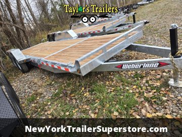 2026 Weberlane 7'x22' Gravity Tilt Trailer 15,6k GVW