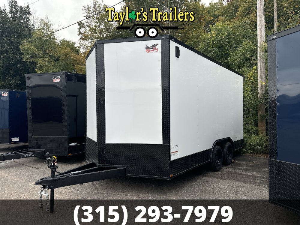 2024 Quality Cargo 102x16 Enclosed Cargo 7,000 GVWR