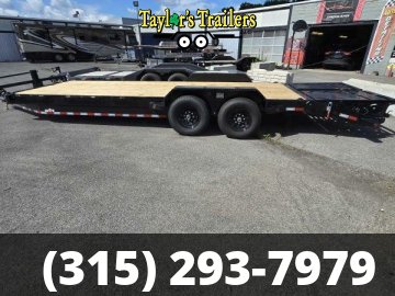 83X24TA 14k GVW Equipment Trailer w/ Mega Ramps