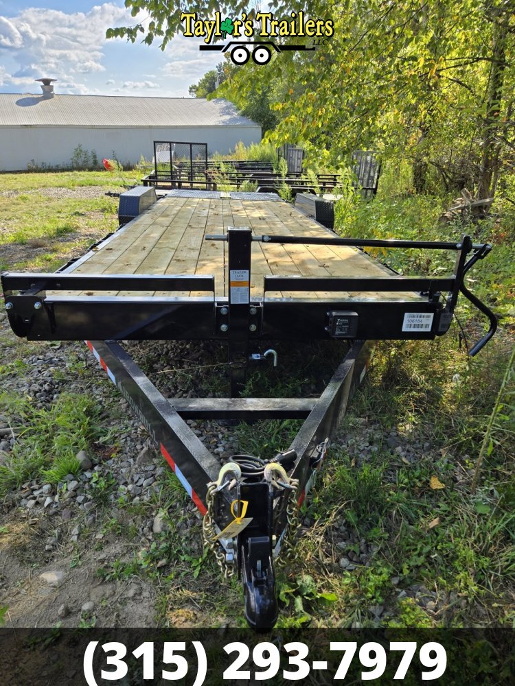 83X24TA 14k GVW Equipment Trailer w/ Mega Ramps