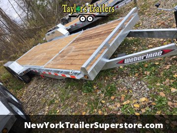 2026 Weberlane 7'x22' Gravity Tilt Trailer 15,6k GVW