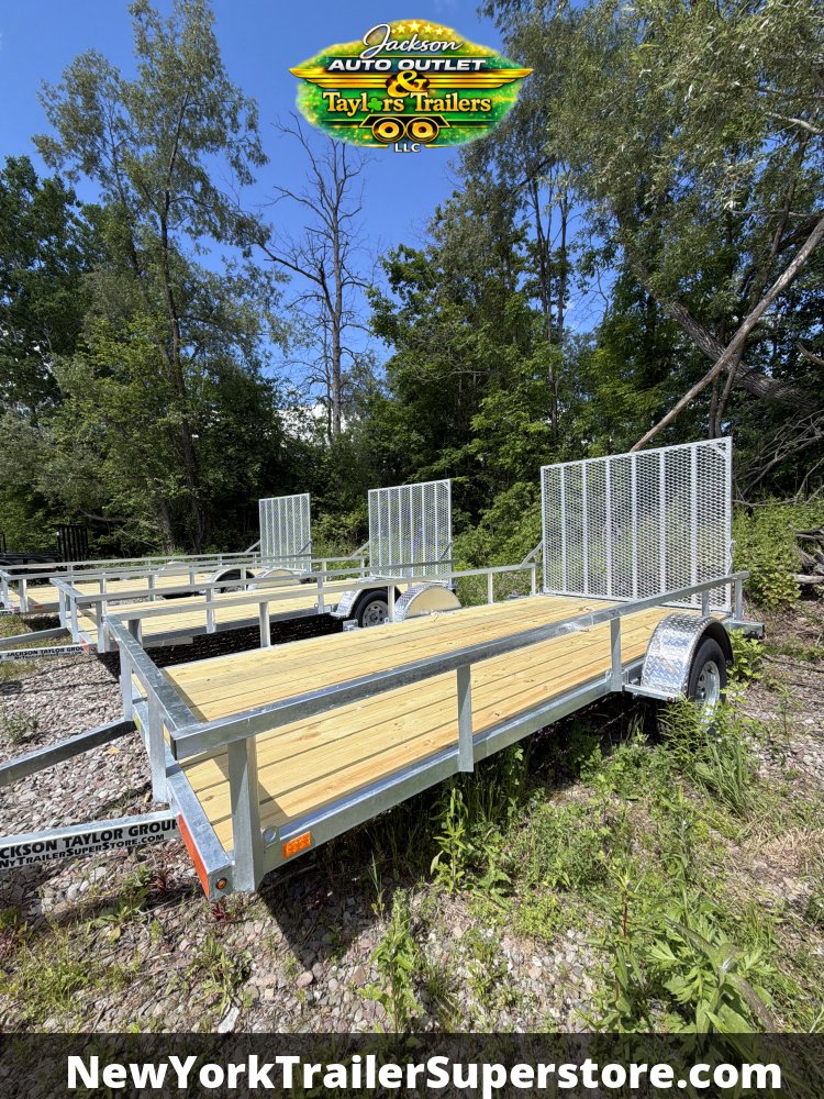 2027 Load Rite 6.5 x 14 Galvanized Utility Trailer