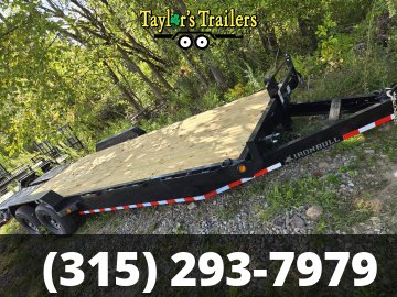 83X24TA 14k GVW Equipment Trailer w/ Mega Ramps