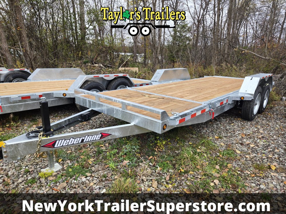 2026 Weberlane 7'x20' Galvanized Gravity Tilt Trailer 17,9k GVW