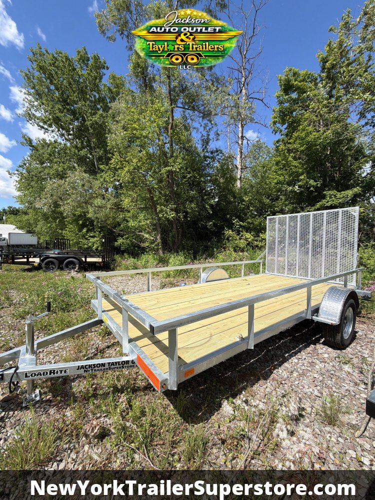 2027 Load Rite 6.5 x 14 Galvanized Utility Trailer