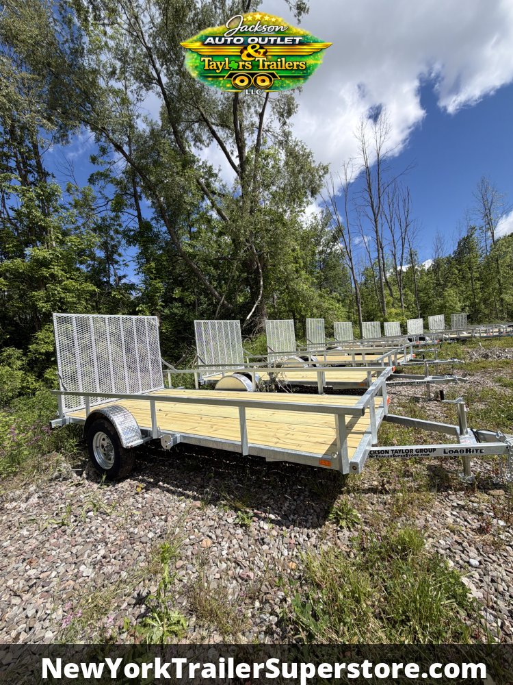 2027 Load Rite 6.5 x 14 Galvanized Utility Trailer