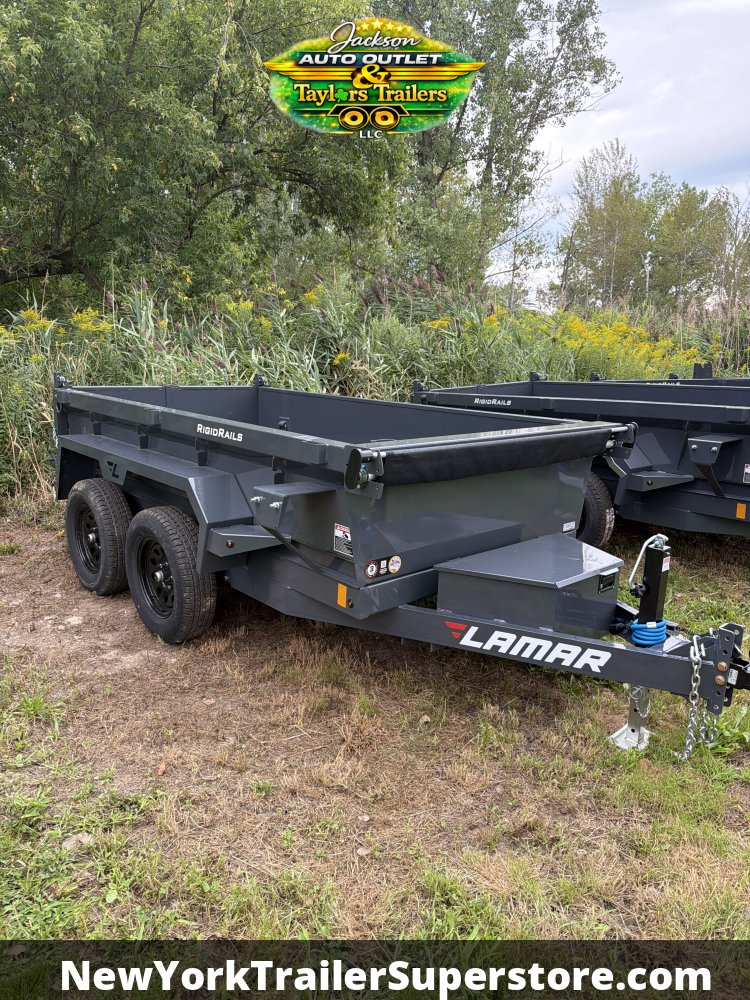 2027 Lamar 60 x 10 Mini Dump Trailer 7k GVWR