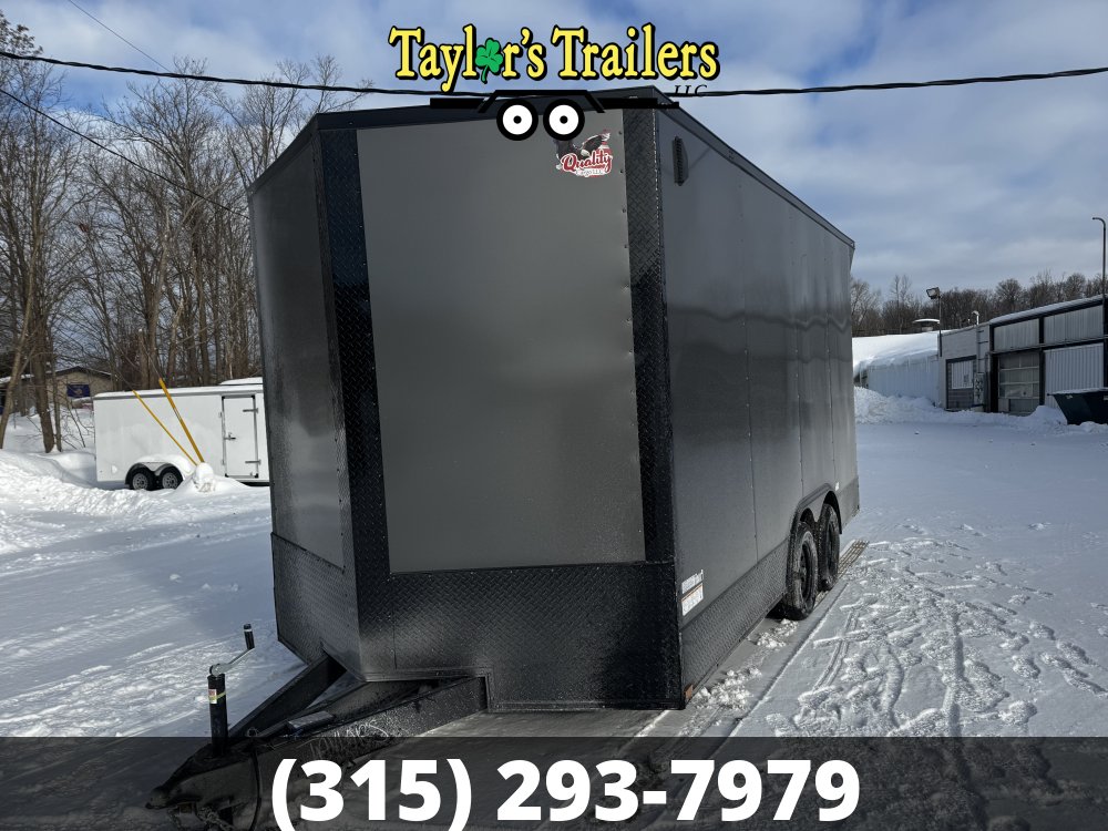 2025 Quality Cargo 8.5x16 Ta 7K Gvw Enclosed Trailer 8' Ceiling