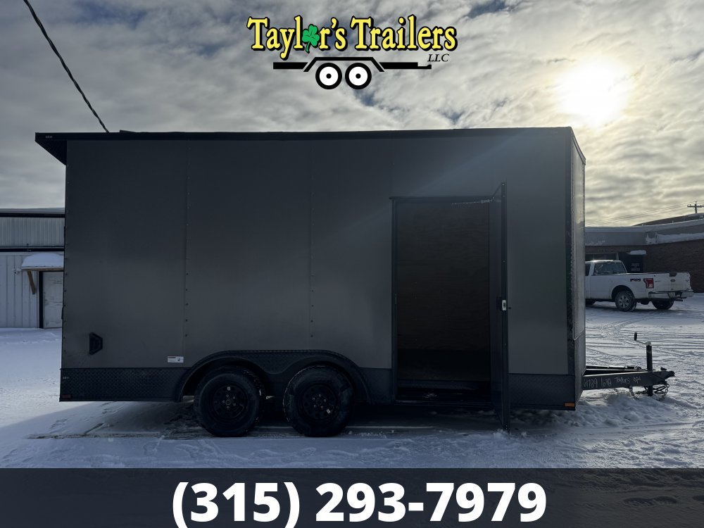 2025 Quality Cargo 8.5x16 Ta 7K Gvw Enclosed Trailer 8' Ceiling