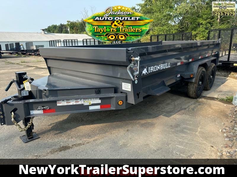 2026 IronBull 83x16 Dump 15,000 GVWR