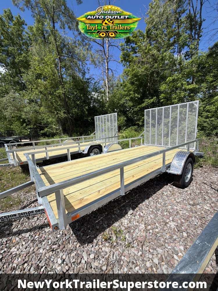 2027 Load Rite 6.5 x 14 Galvanized Utility Trailer