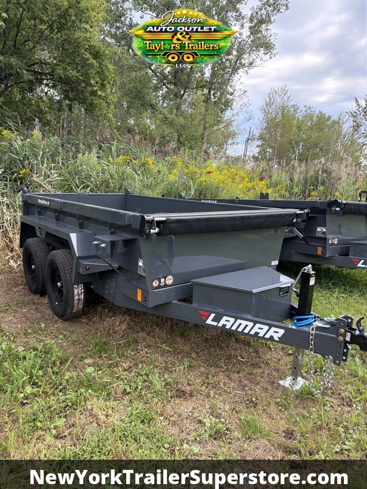 2027 Lamar 60 x 10 Mini Dump Trailer 7k GVWR